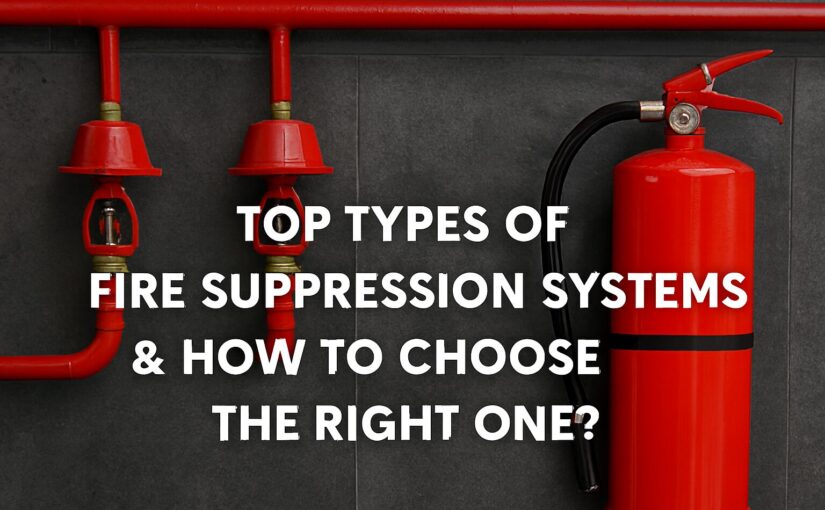 Top Types of Fire Suppression Systems & How to choose the right One?